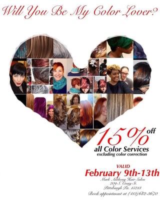 For Allllll The Color Addicts, Be Mine Color Lover  Happy Valentine's Day Special