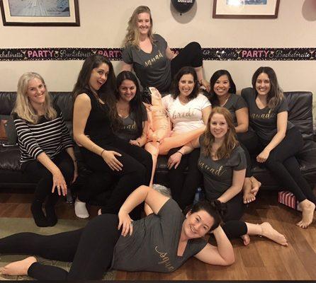 Teaching at this Bachelorette party with this amazing group of ladies!