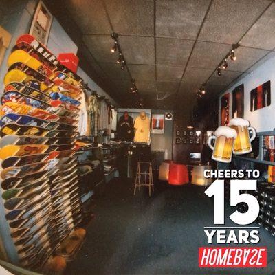 Cheers to 15 Years on Southside Bethlehem.  We've come a long way from the  little shop on S. New St we opened back on May 25th of 2002.