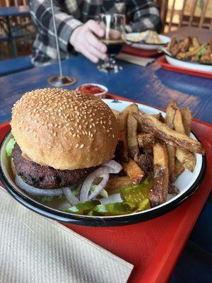 Vegan Diner Burger