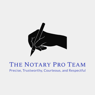 Notary Pro Team of California Main Logo