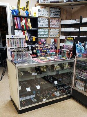 We stock several dice brands, including Chessex, Sirius, Koplow, Q-Workshop, Metallic Dice Games, and more