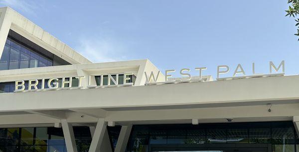 Take the BrightLine from WPB to Miami