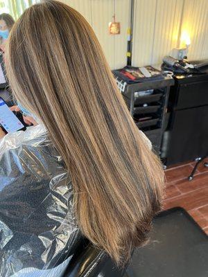 Partial highlights and Color by Fanny