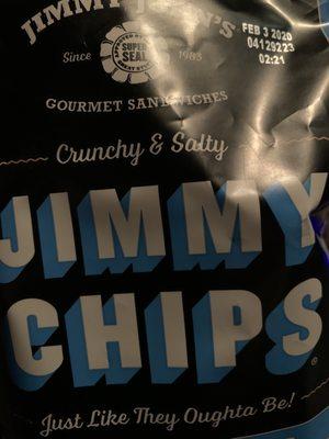 Jimmys Salt and Vinegar Chips