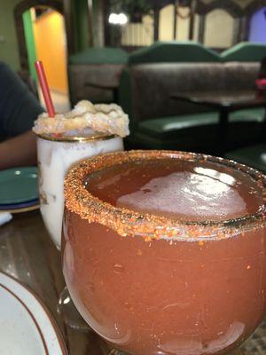 Best in town. I've been looking for a good michelada since I moved to the AV & Mi Ranchito wins.