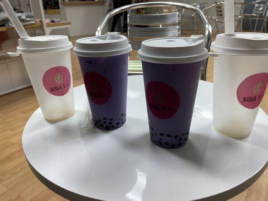 Taro milk tea