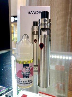 Just got the new Nord AIO 22 Kit!! Come pick it up and pair it with the delicious Air Factory Ice Chee salt nic!!