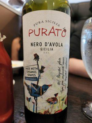 Purato Nero D'Avola