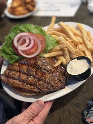 Steak burger