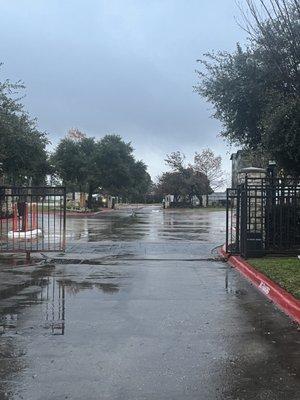 The only two gates on the property are broken and have just been sitting open for the past few days.