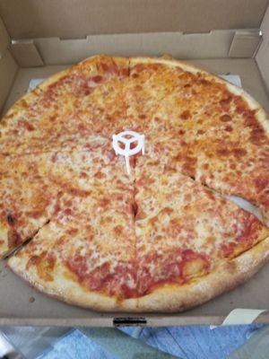 Cheese pizza large