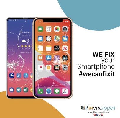 99% of the phone brand parts in our stock we can fix same day