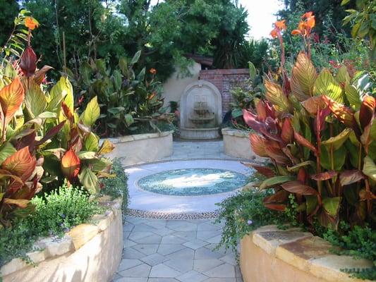 Custom Masonry Work with a Floor Mandala