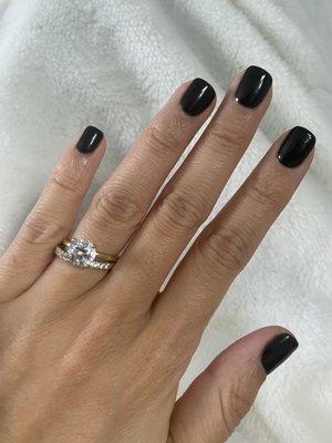 A perfect, simple gel manicure.