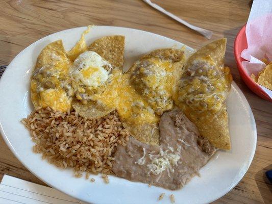 Kids Bean & Cheese Nachos