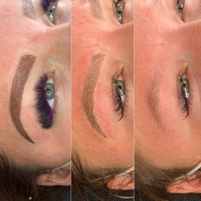 Permanent brows