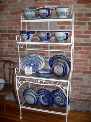 Polish Pottery oval bakers.