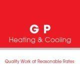 A GP Heating & Cooling logo