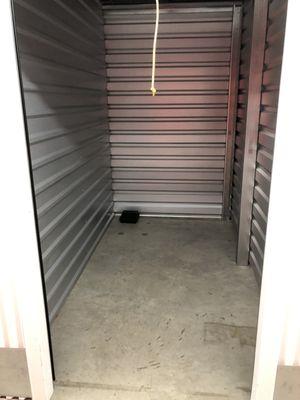 Empty storage