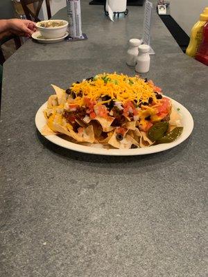 Nacho platter