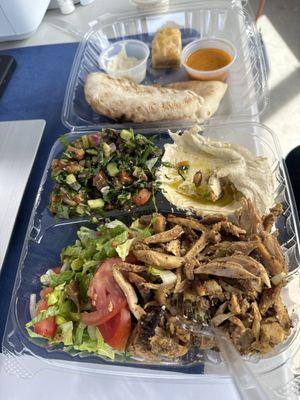 Chicken Shawarma Platter!