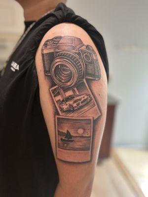 Photography tattoo