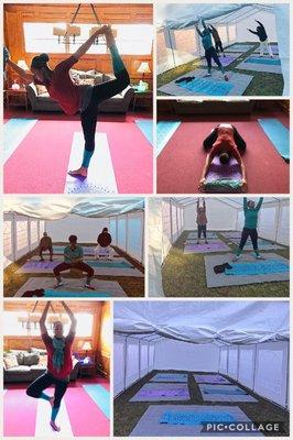 Yoga session - Indoor and Outdoor. Varies instructors with years of experience.