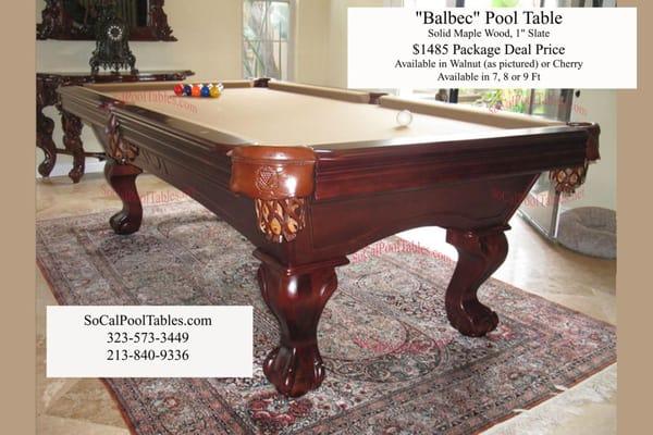 Balbec Pool Table