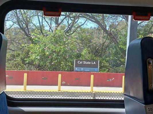 Cal State LA Metrolink Station