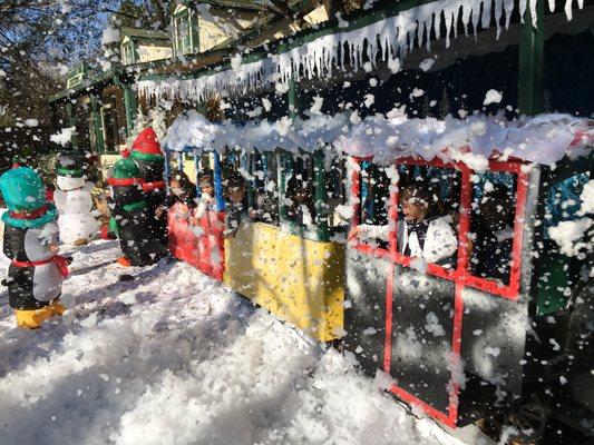 Snowland at Paddington Station