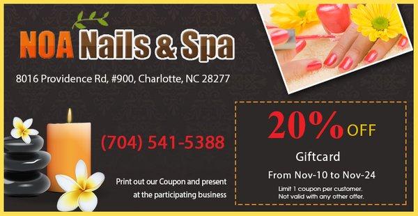 Special from NOA Spa & Nails