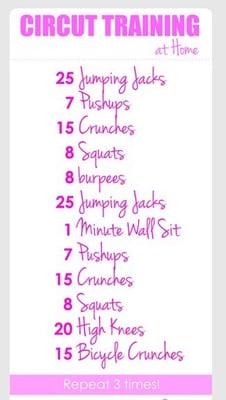 Want a quick workout?  Try this!  Enjoy!