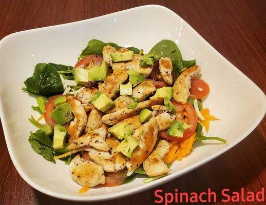 Spinach Salad w/ Chicken