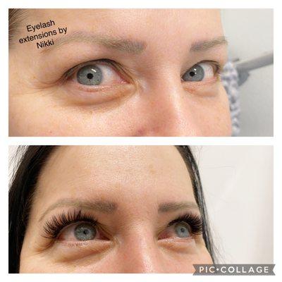 Eyelash extensions