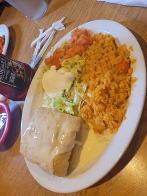 Chicken chimichanga