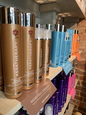 Keratherapy..say "goodbye" to humidity and "hello" gorgeous hair! Yes, please.