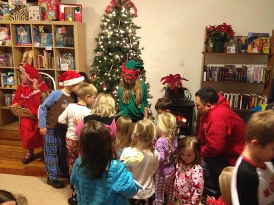 Fun storybook time with Mrs. Claus - Dec. 2013