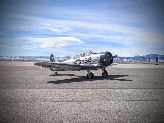 Old School Planes on the Patio