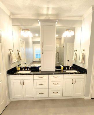 custom vanity cabinet design/build