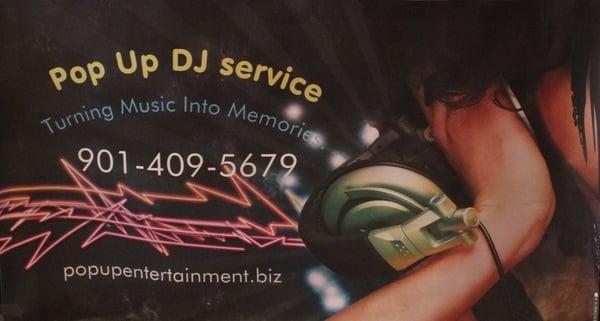 Pop Up DJ Service