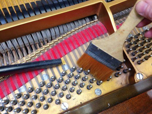 Herrin Music: Piano Cleaning