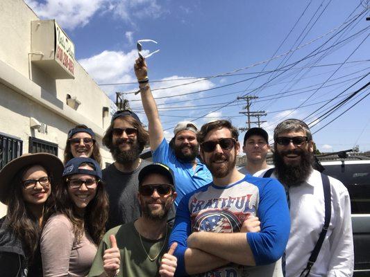 Team from Pico Shul heading out to Coachella to host Shabbat hospitality!