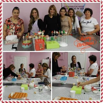 cake pops decorating class