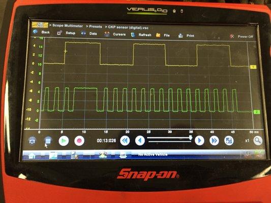 Computer diagnostics at its best for accurate vehicle repairs.