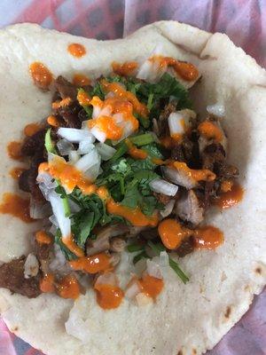 Carnitas taco