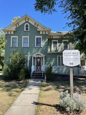 Cranford historical society building.