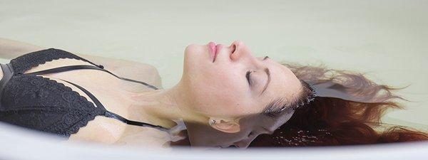 Floating works to relax the mind, using sensory deprivation - the absence of senses and distractions allows your brain to reboot.