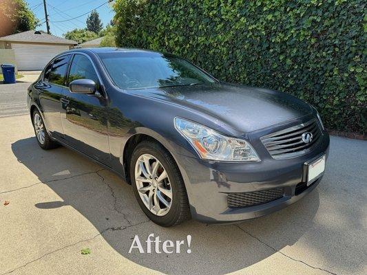 Car after repairs by Twins Auto Body!