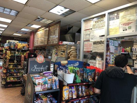 Inside the deli